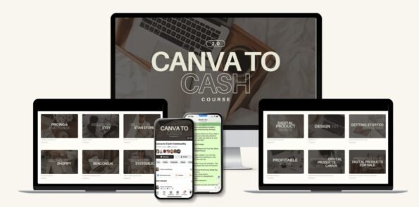 Karen Goodman – Canva to Cash 20 | Learn to Monetize Canva Designs Discover how Karen Goodman’s Canva to Cash 20 teaches you to turn simple Canva designs into consistent income. Perfect for creatives, freelancers & beginners.