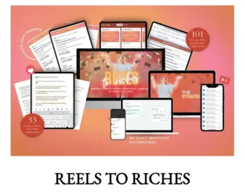 Virginia De Assis – Reels To Riches | Instagram Reels Growth Masterclass Learn to grow your brand and income using Instagram Reels with Virginia De Assis' Reels To Riches course. Perfect for creators, coaches, and entrepreneurs.