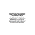 Duston McGroarty - $5k per month Newsletter in 4 Weeks + Bonuses